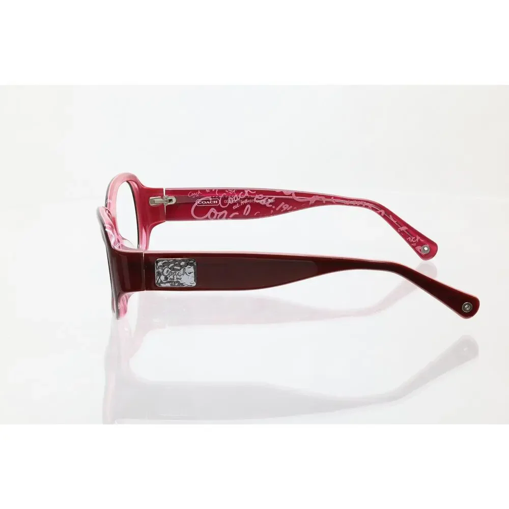 Coach Georgette (S497) Burgundy 55-17-135 Sunglass / Eyeglass FRAMES ONLY - GOOD